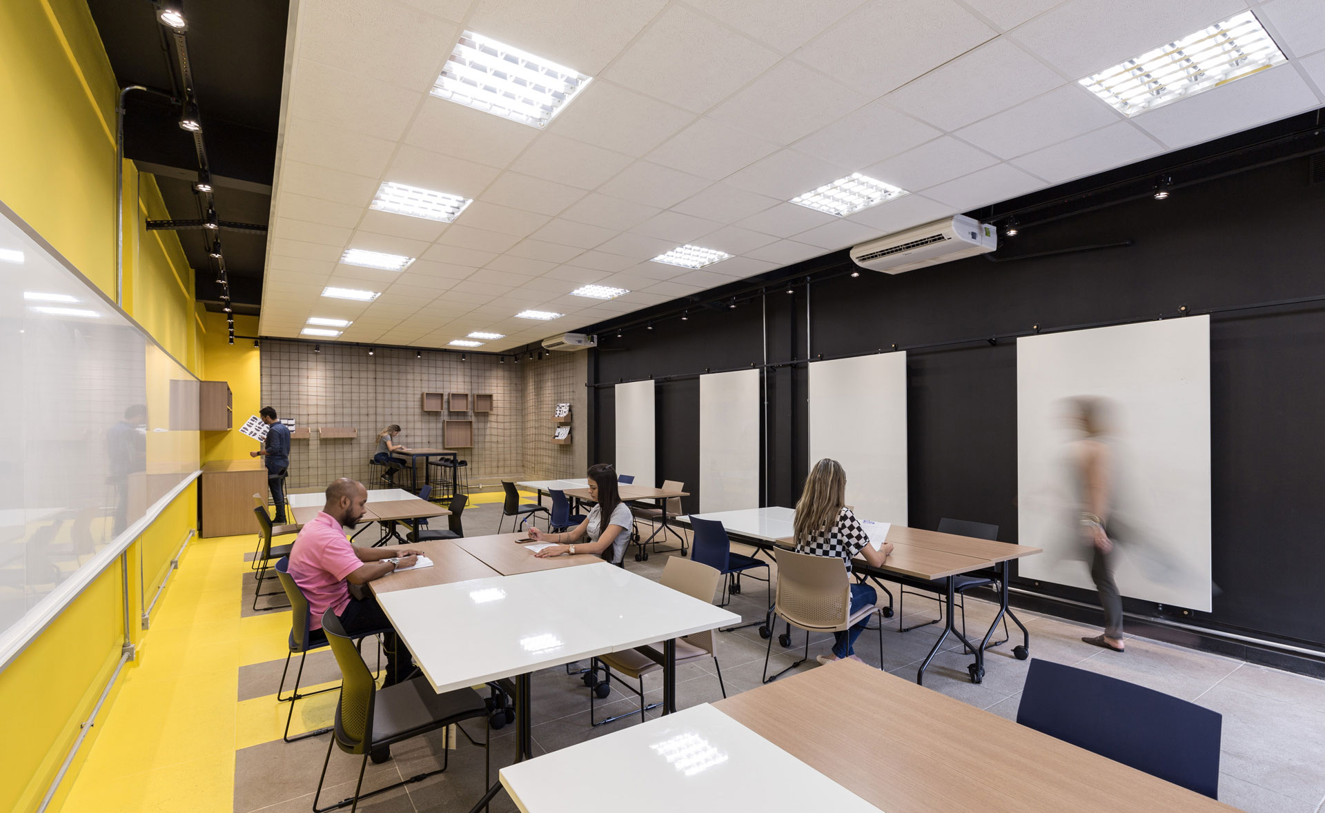 Projetos de arquitetura educacional, faculdades, universidades, colégios, institutos