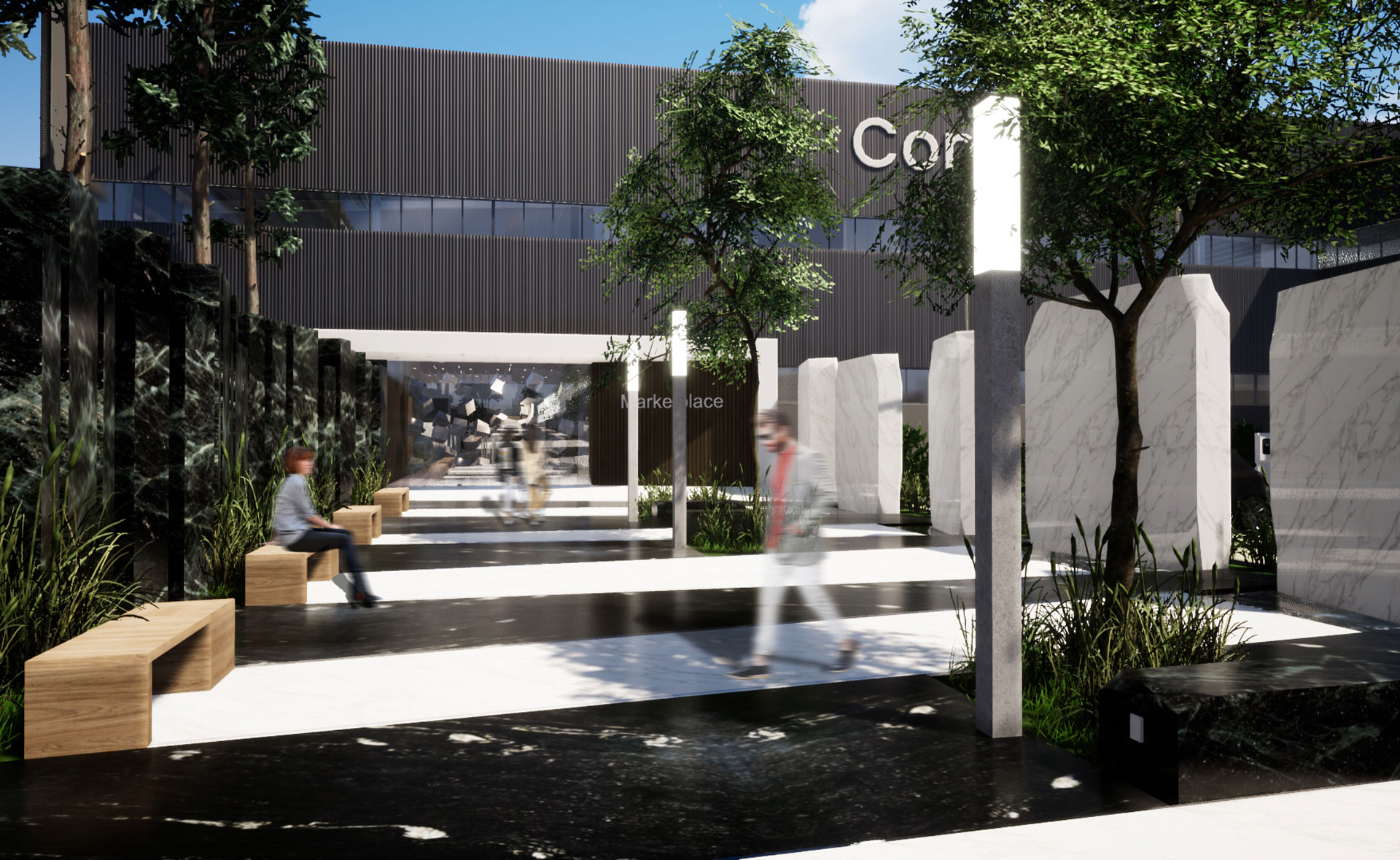 Projeto Arquitetônico de hub de inovação, tecnologia, startups, incubadora de empresas