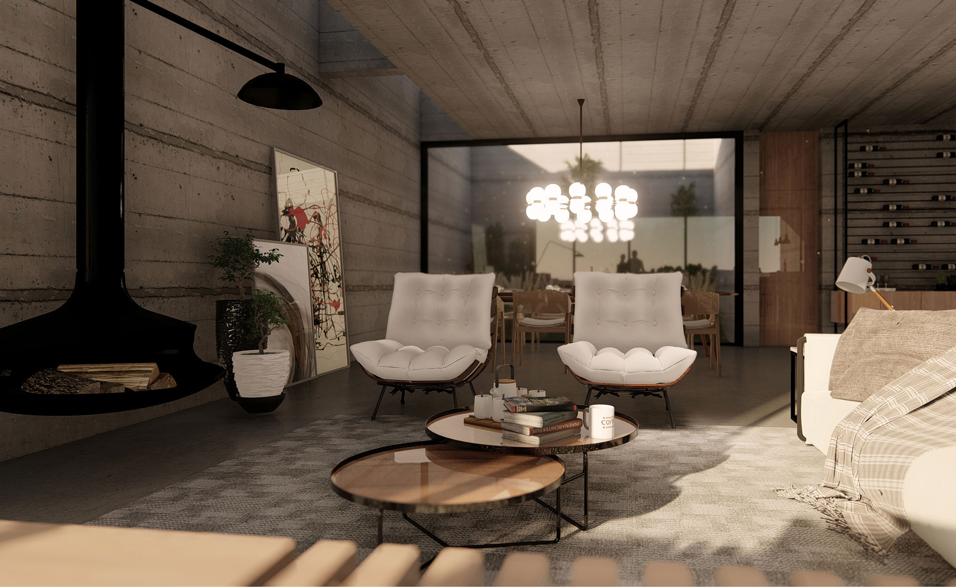 arquitetura de interiores de alto padrão